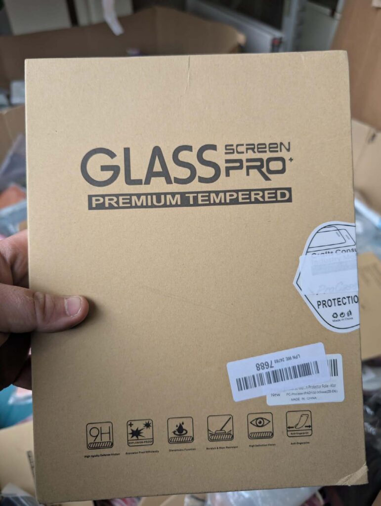 Low value retail merchandise under £20 from Amazon pallet boxes for TikTok and Facebook resellers