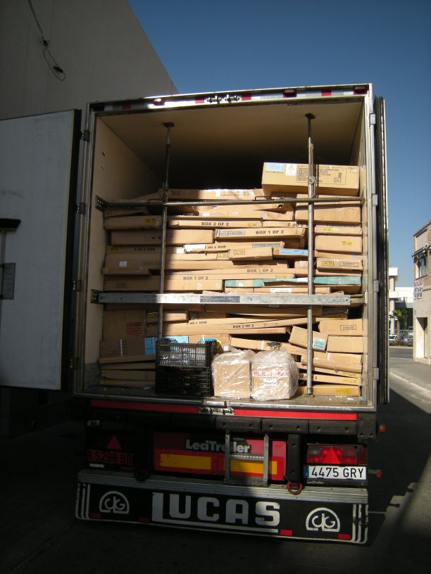 Bulk customer return furniture stock ready for wholesale clearance