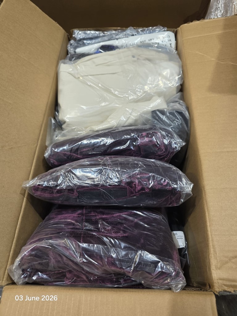 Unopened brand new retail garments wholesale lot