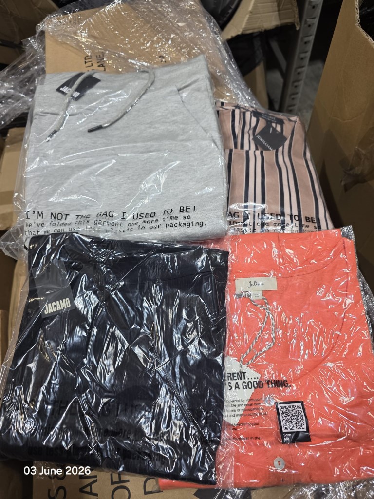 New sealed clothing inventory for live sellers and traders