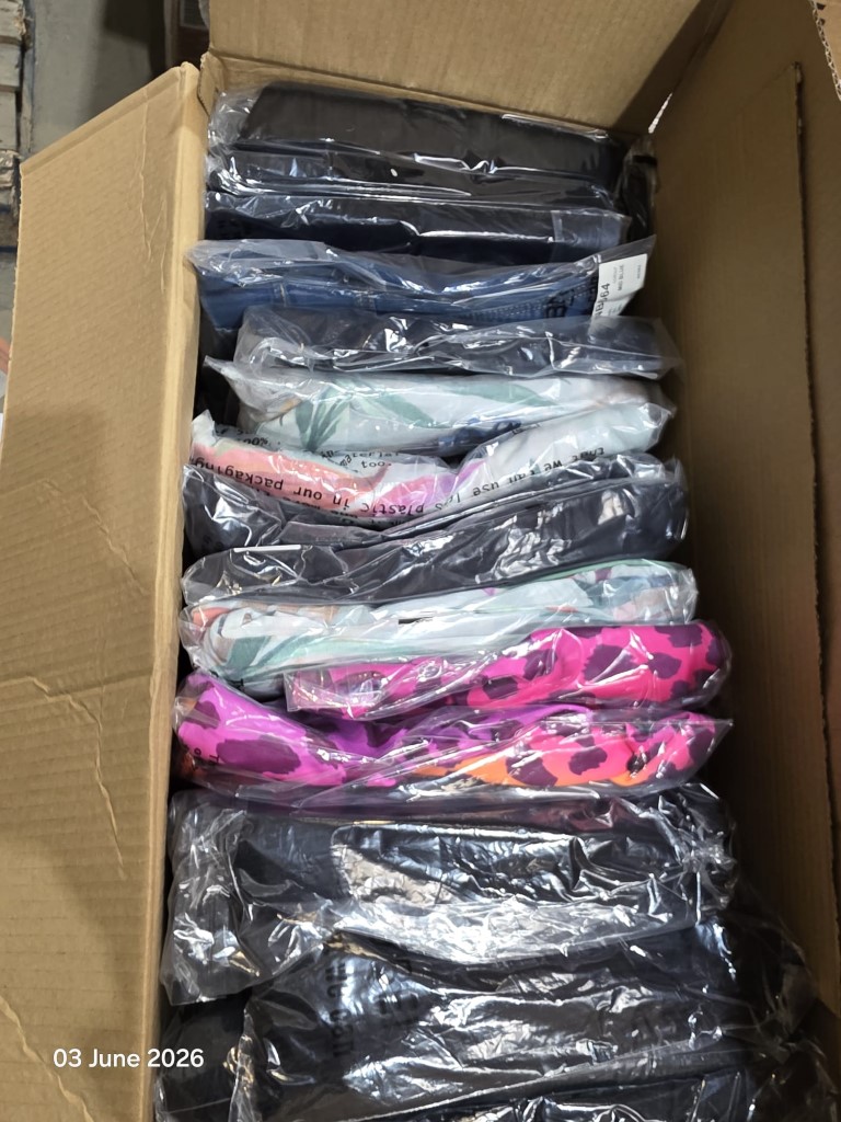 Brand new wrapped apparel stock for online sellers